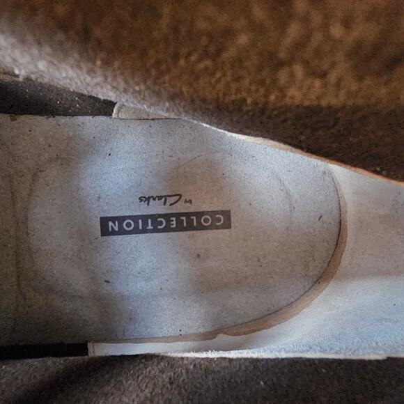 Clarks Men Leather Bushacre 2 Chukka Lace Up Desert Ankle Boots Brown Beeswax 12 - Picture 5 of 7